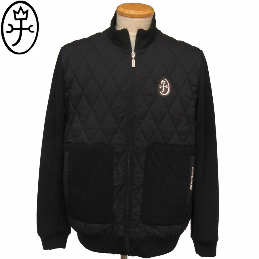 CASTELBAJAC（カステルバジャック） キルティング中綿ブルゾン 黒L・LL