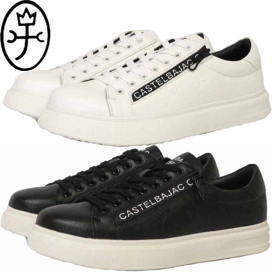 CASTELBAJAC（カステルバジャック） スニーカー 黒・白25・25.5・26