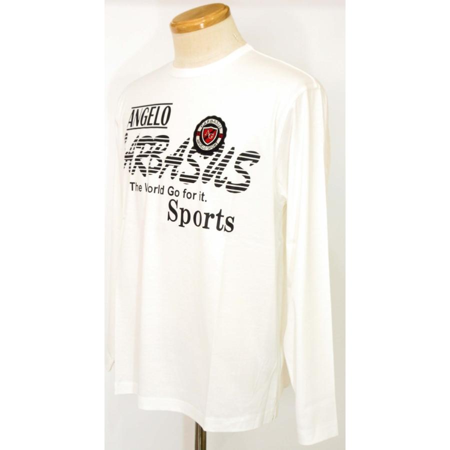 ガルバス 長袖Ｔシャツ 白L・LL 85-1599-03 GARBASUS｜mensshop288｜03