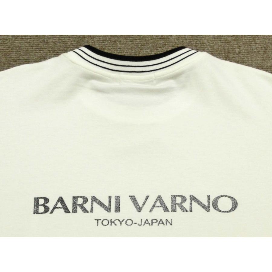 BARNI VARNO バーニヴァーノ トレーナー 白LL KST4143 : メンズ 