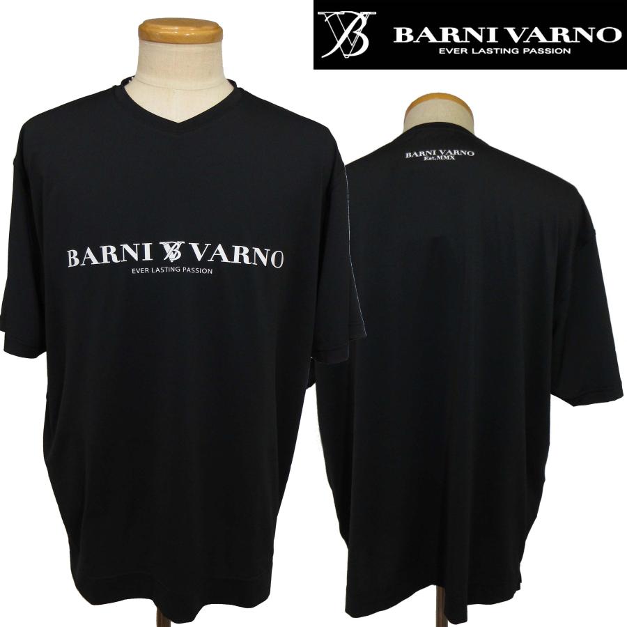 BARNI VARNO（バーニヴァーノ） 半袖Tシャツ 黒LL PTH5520 BARNI
