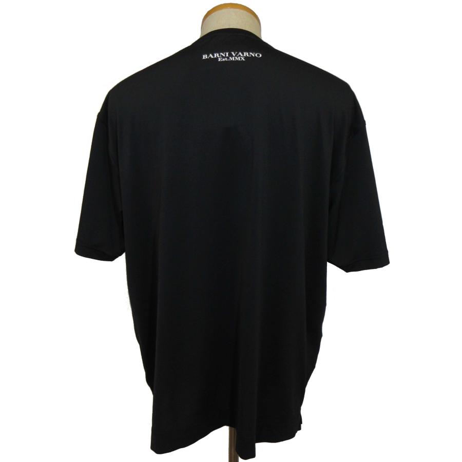 BARNI VARNO（バーニヴァーノ） 半袖Tシャツ 黒LL PTH5520 BARNI