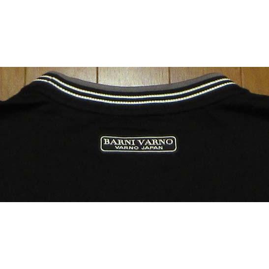 BARNI VARNO（バーニヴァーノ） 半袖Tシャツ 黒LL PTH5529 BARNI