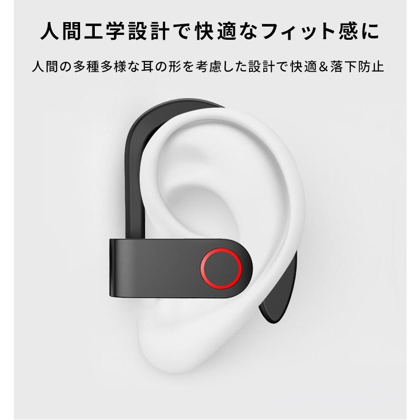 ワイヤレスイヤホン Iphone Bluetooth 5 0 防水 高音質 耳掛け Android 片耳 両耳 最新 テレワーク マイク 安い 01 01 0079 Wonder Labo 通販 Yahoo ショッピング