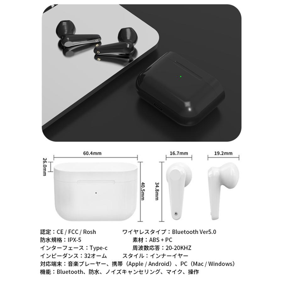 ワイヤレスイヤホン Bluetooth 5 0 Iphone 防水 片耳 両耳 2way マイク スポーツ ランニング ブルートゥース ヘッドセット 01 01 0102 Wonder Labo 通販 Yahoo ショッピング