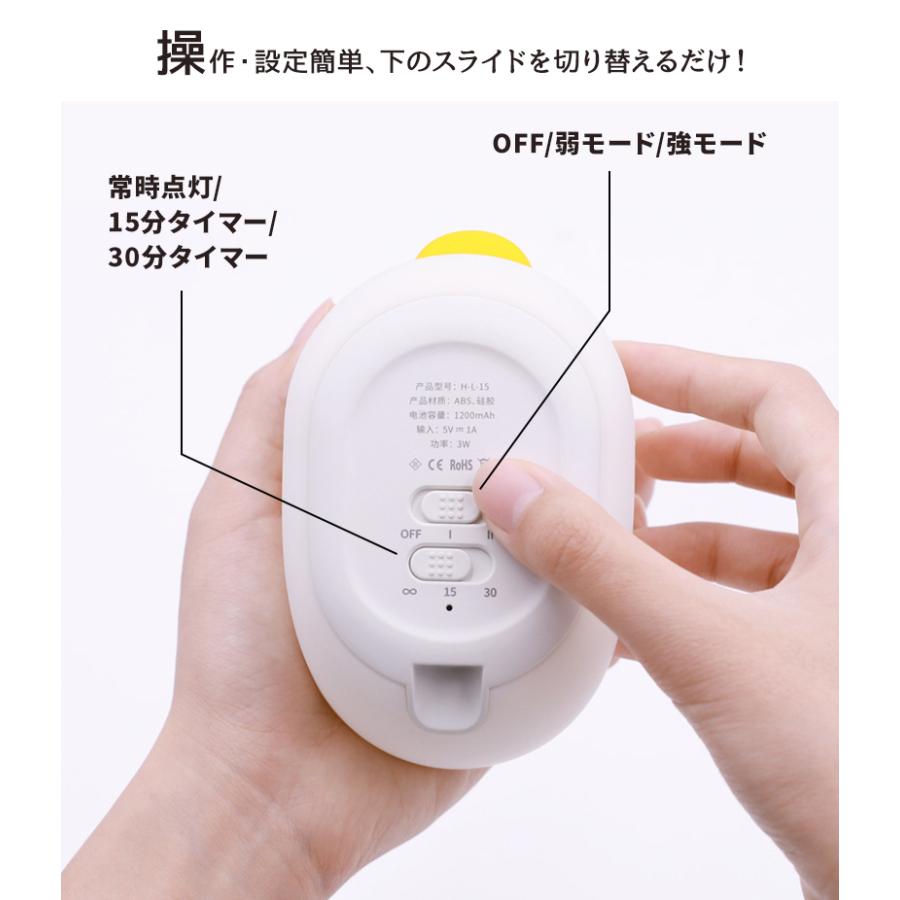 ナイトライト デスクライト 寝室 赤ちゃん かわいい 授乳 タイマー ランタン ダック アヒル おしゃれ コンセント Led Usb 充電式 01 07 0158 Wonder Labo 通販 Yahoo ショッピング