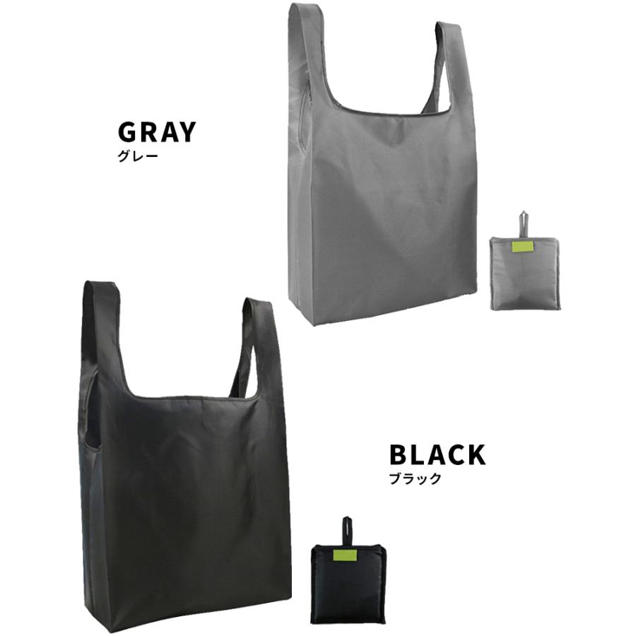 YUKITORII(M) ブラック エコバッグ 保冷 エコバッグ 折りたたみ[品番：SMFK0001926]｜シメ