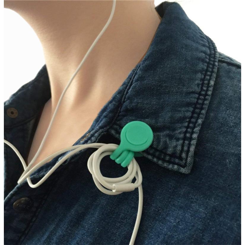 ケーブルクリップ マグネット付き 配線 かわいい 8本セット シリコン ケーブル 収納 配線まとめ 結束バンド ケーブルタイ ホルダー 01 08 0304 Wonder Labo 通販 Yahoo ショッピング