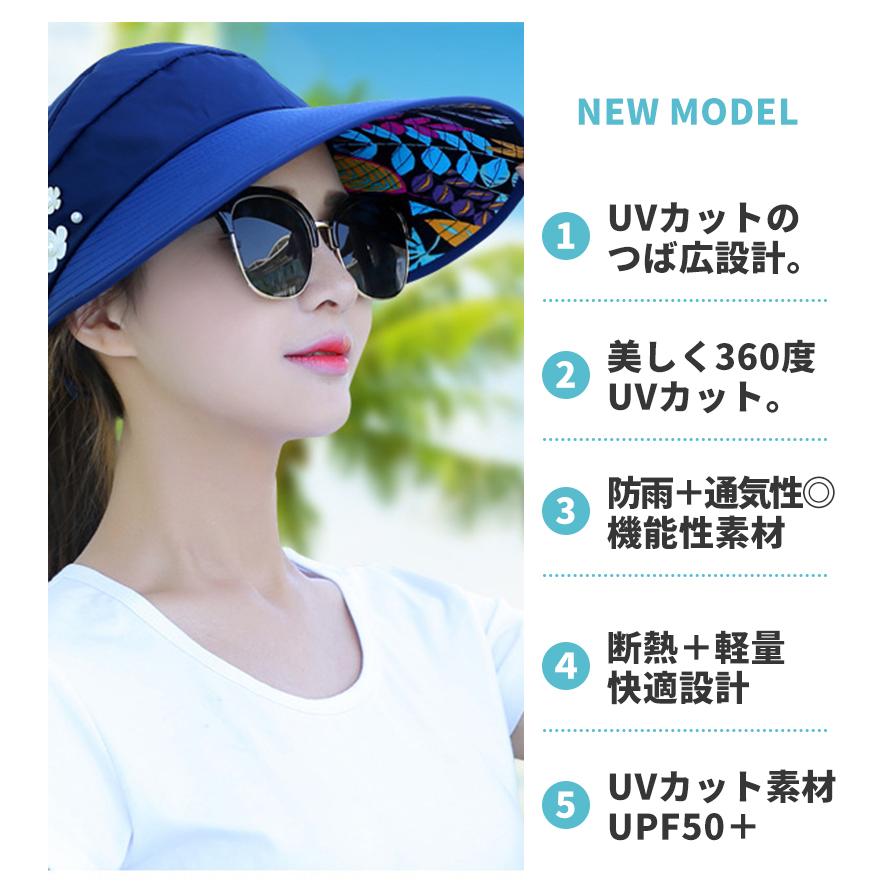 帽子 レディース Uv 折りたためる 洗える サンバイザー Uvカット 日よけ 帽子 おしゃれ ゴルフ テニス 自転車 キャップ 夏 紫外線 キャップ Wonder Labo 通販 Paypayモール
