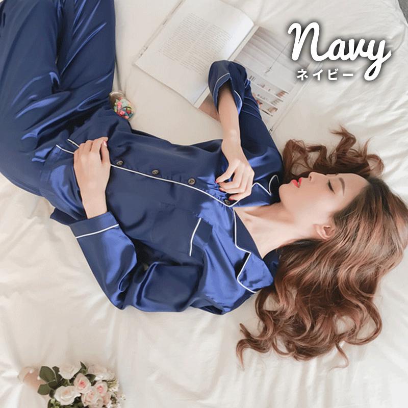 かわいい ピンク 可愛い 部屋着 寝巻き パジャマ ルームウェア サテン Nuseluj Com