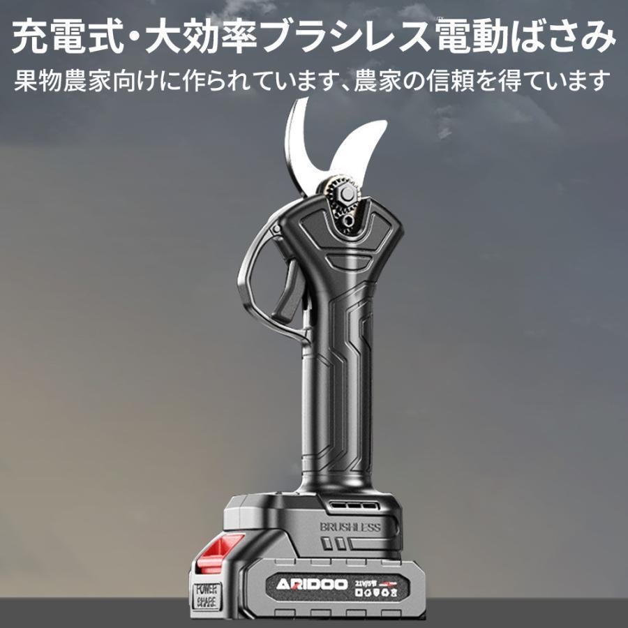 剪定ばさみ 充電式 マキタ バッテリー互換 電動バサミ 切断直径50mm 剪定鋏 小型 軽量 ブラシレスモーター 片手 枝切り 園芸用 果樹用 家庭用 女性用 2025新品 |  | 05