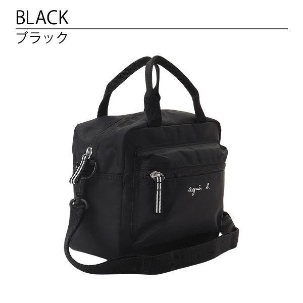 agnes b.（アニエスベー） ショルダーバッグ ポシェット ロゴ ナイロン