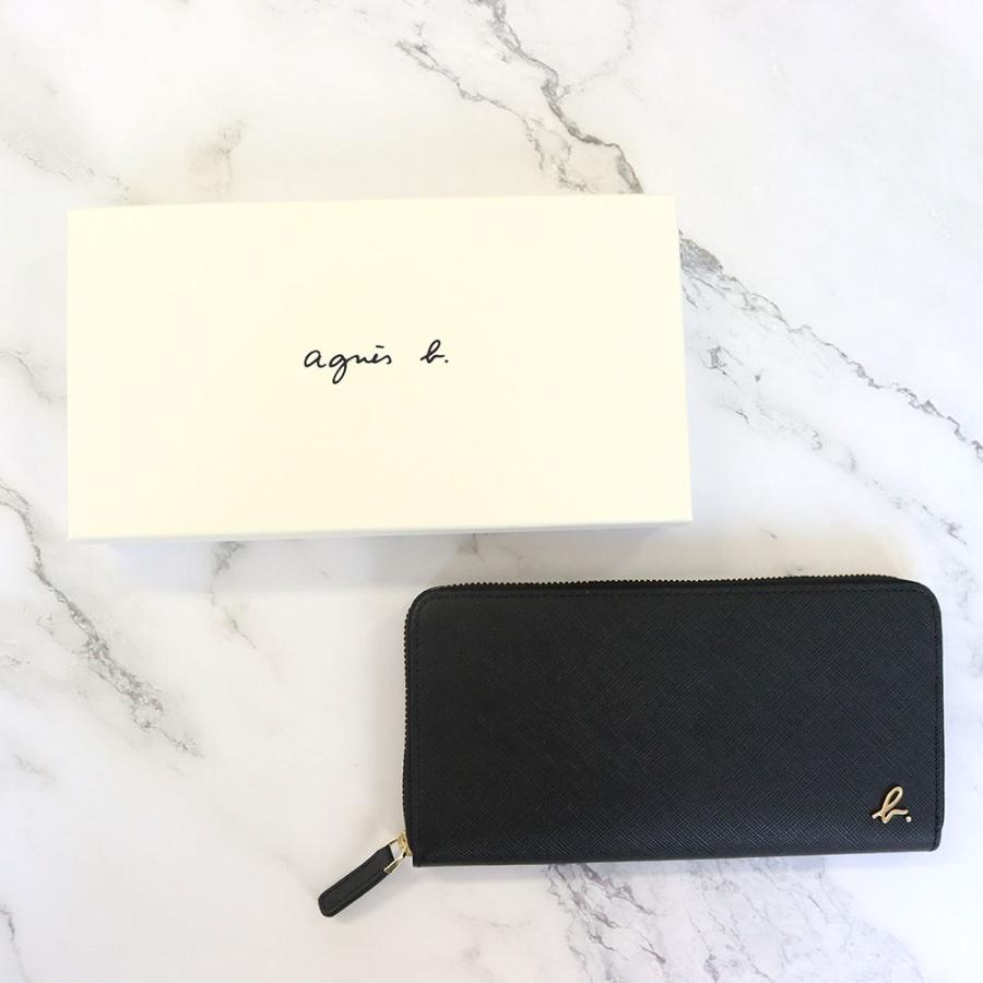 agnes b.（アニエスベー） レディース 財布 メンズ ファスナー長財布