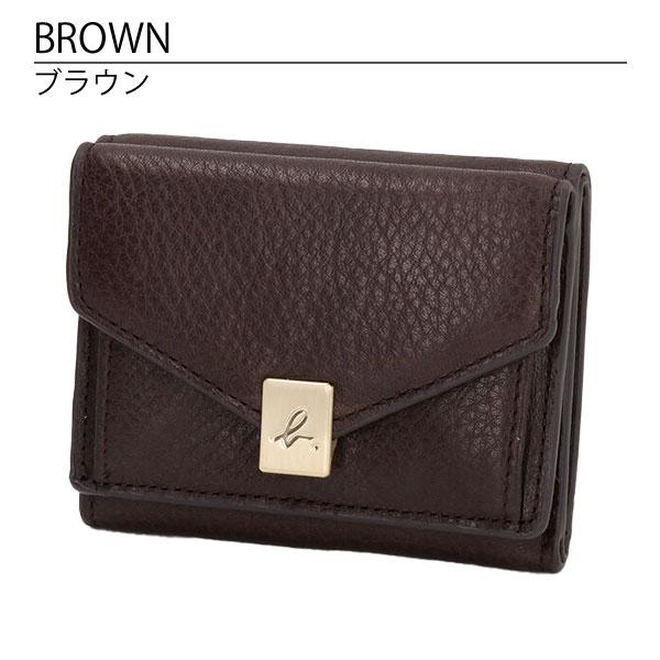 agnes b.（アニエスベー） 三つ折り財布 財布 ミニウォレット ドット