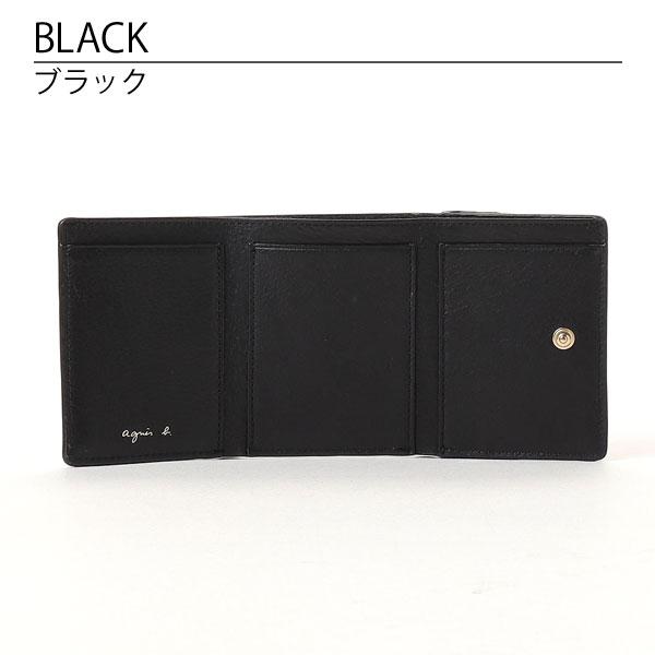 agnes b.（アニエスベー） 三つ折り財布 財布 ミニウォレット ドット