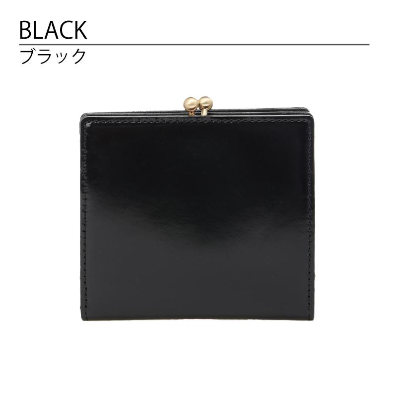 アニエスベー(agnès b.) 二つ折り財布　ブラック 未使用】agnes b. レザー二つ折り財布 ブラック - メルカリ