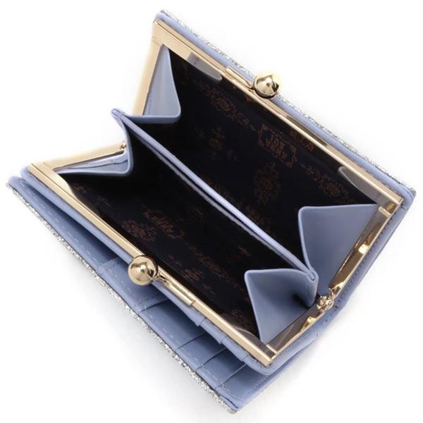 y*u様 ANNA SUIのがま口二つ折りのお財布です。 がま口が可愛い♡】Anna Sui 二つ折り財布 (ANNA SUI/折りたたみ財布