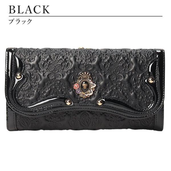 ANNA SUI（アナスイ） 財布 かぶせ長財布 長財布 レディース フラップ