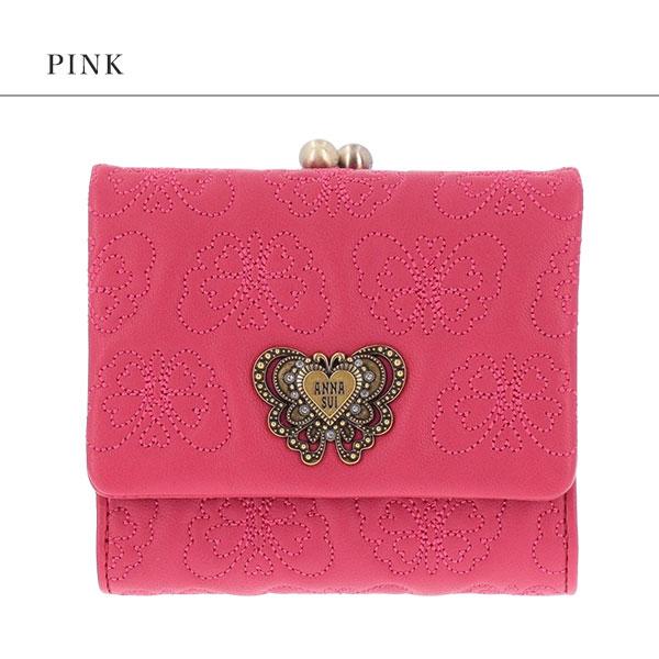 アナスイ ANNA SUI チェイス 口金二つ折り財布 折りたたみ財布 ギフト  