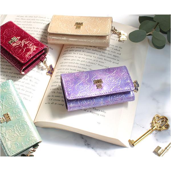 ANNA SUI（アナスイ） レディース キーケース キーリング ブランド 本