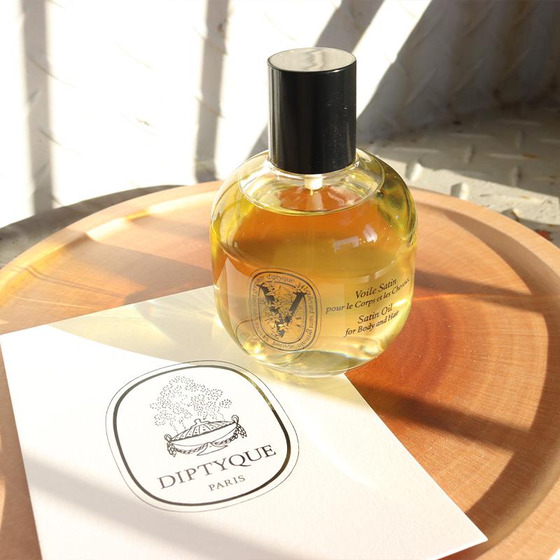 DIPTYQUE ディプティック サテンオイル ヘアオイル ボディオイル 100ml ギフト  公式ラッピング対応の画像