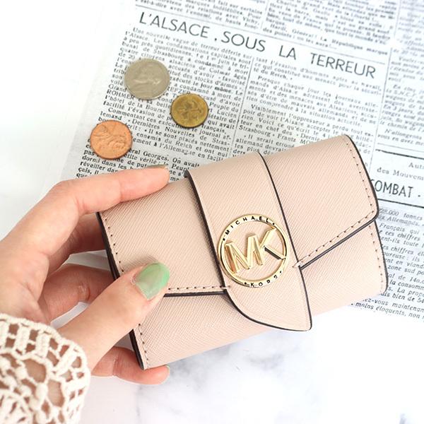 国内正規品 マイケルコース エクストラスモール ピンク ブラウン キーケース