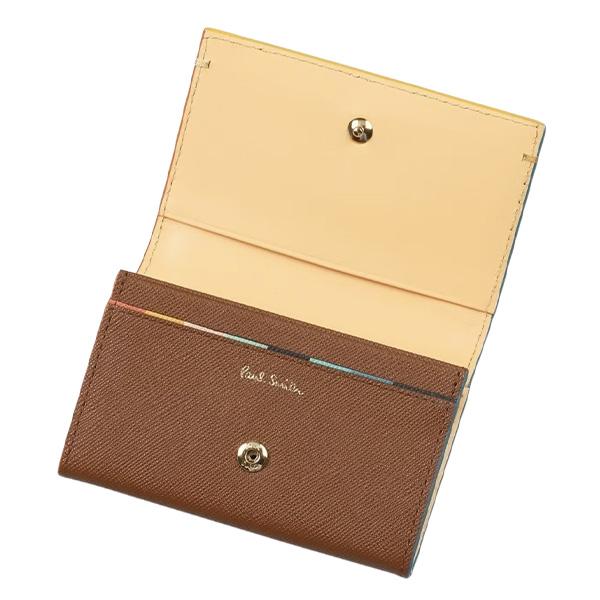 ポールスミス 名刺入れ Paul Smith レディース カードケース カラードエッジAW23 845045 モデル: W654 BPW654｜menstyle｜08