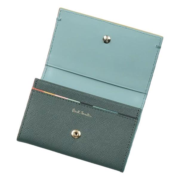 ポールスミス 名刺入れ Paul Smith レディース カードケース カラードエッジAW23 845045 モデル: W654 BPW654｜menstyle｜09