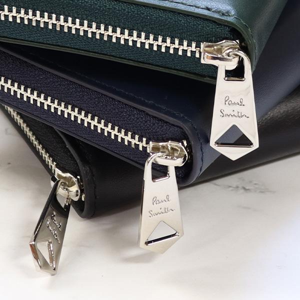 ポールスミス Paul Smith メンズ ファスナー長財布 財布 マーケトリーストライプラビット BPS656 873920 P656 喜ばれるギフトの画像