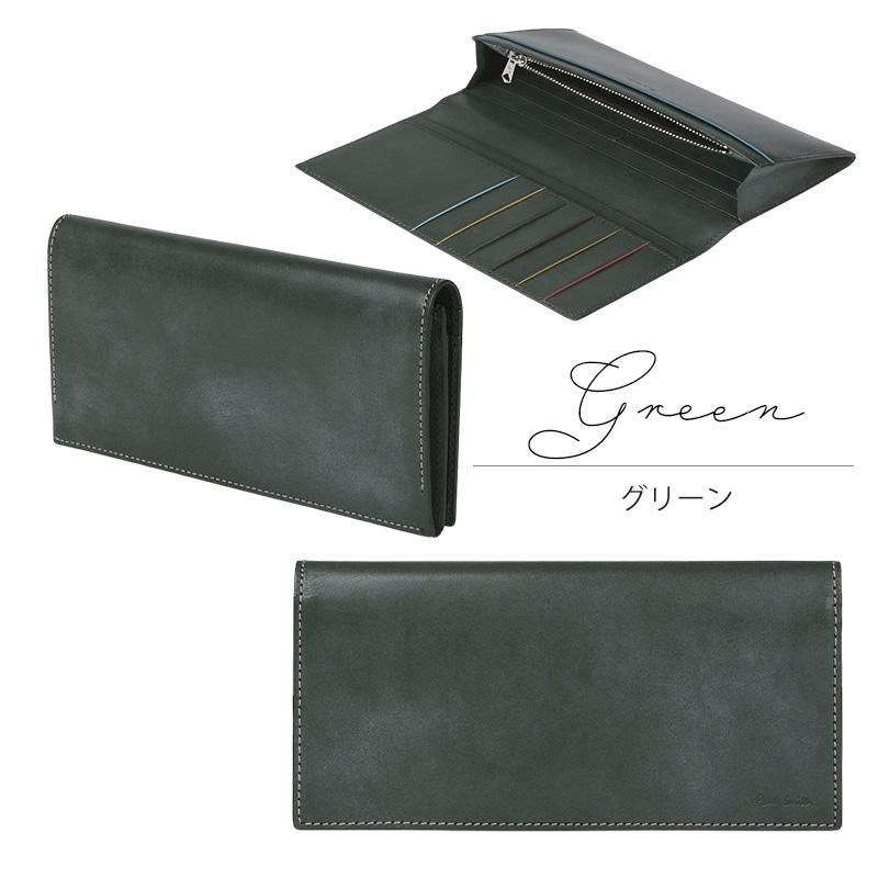 Paul Smith（ポール・スミス） 財布 メンズ ワックスレザー 長財布