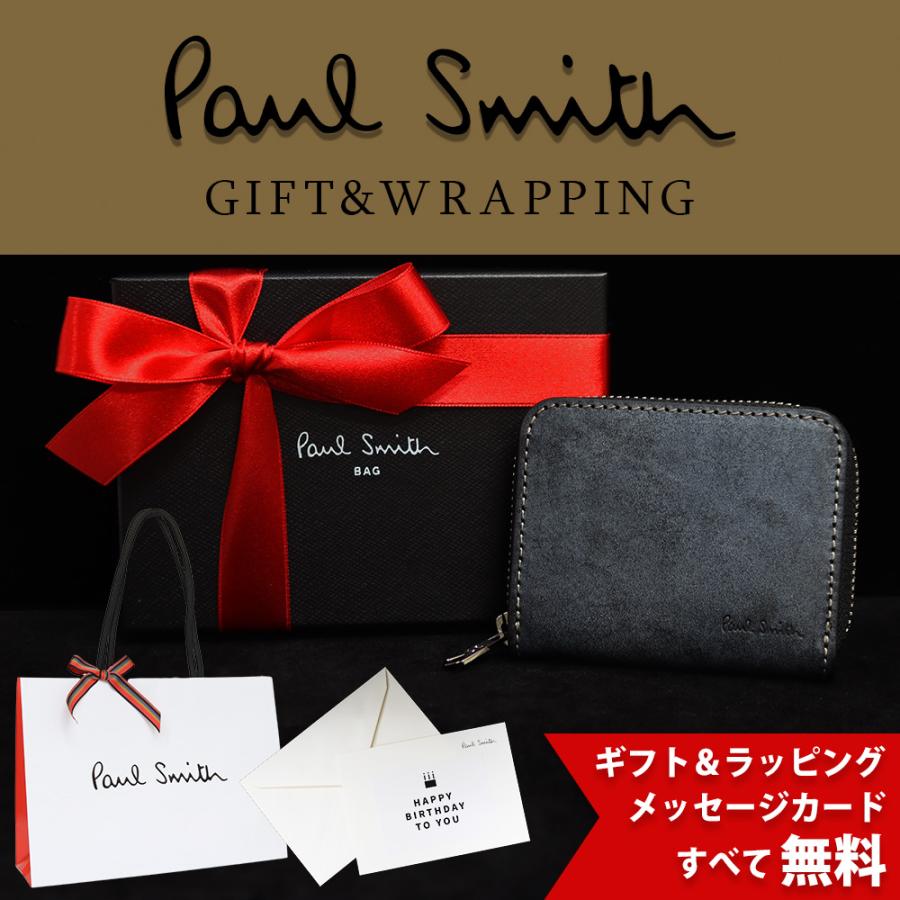 Paul Smith（ポール・スミス） メンズ ワックスレザー コインケース