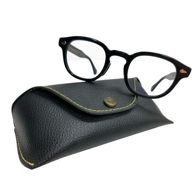 美品/MOSCOT モスコット/LEMTOSH/46□24-145/度入り/ケース付き