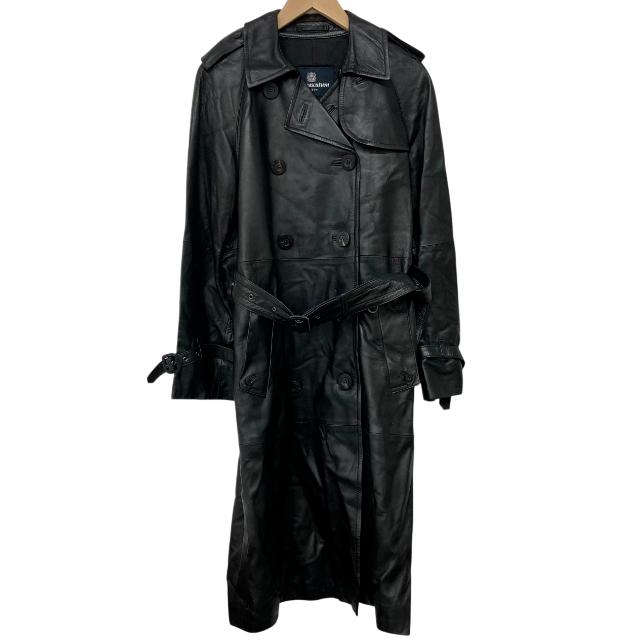 ◯専用◯良品アクアスキュータム羊革ラムレザーコート15号大きいサイズ アクアスキュータム/ラムレザー/トレンチコート/ロングコート/羊革