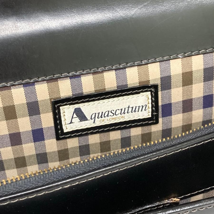 Aquascutum/アクアスキュータム/レザー/2way/ビジネスバッグ