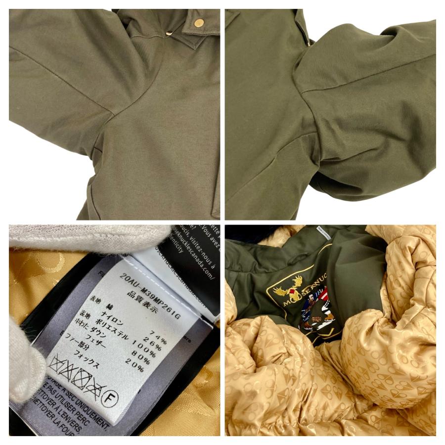 極美品/MOOSE KNUCKLES/ムースナックルズ/フォックスファー フード付