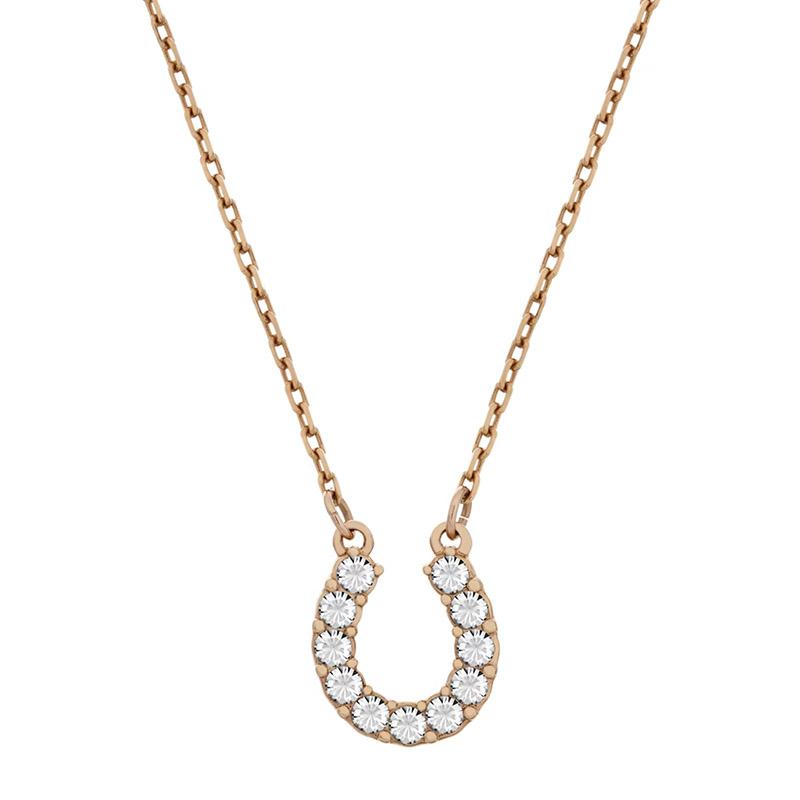 SWAROVSKI スワロフスキー ネックレス ペンダント ホワイト 馬蹄 SWAROVSKI スワロフスキー ネックレス ペンダント ホワイト 馬蹄