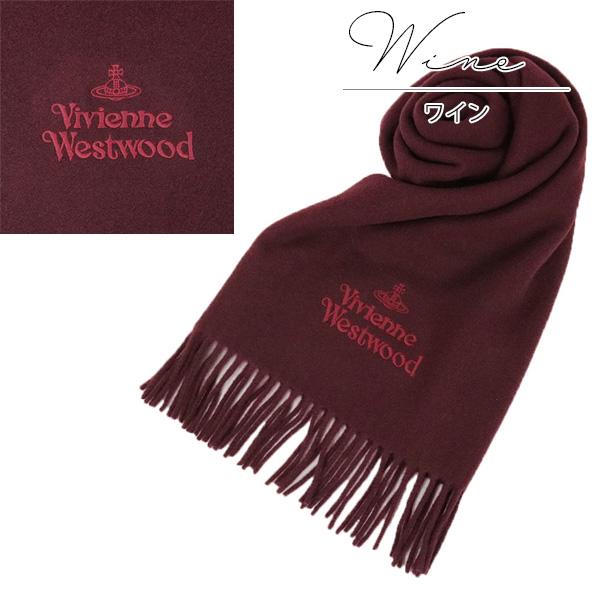 美品ヴィヴィアン Vivienne Westwood 　 オーブロゴ入りマフラー Vivienne Westwood（ヴィヴィアンウエストウッド） 並行輸入品