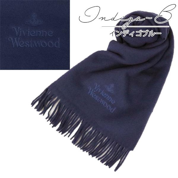 美品ヴィヴィアン Vivienne Westwood 　 オーブロゴ入りマフラー Vivienne Westwood（ヴィヴィアンウエストウッド） 並行輸入品