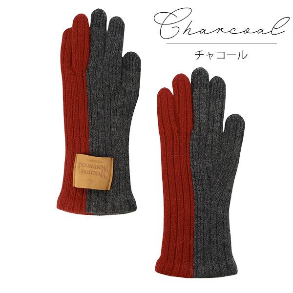Vivienne Westwood ヴィヴィアン レディース 手袋 バイカラー Vivienne Westwood ヴィヴィアン レディース 手袋 バイカラー