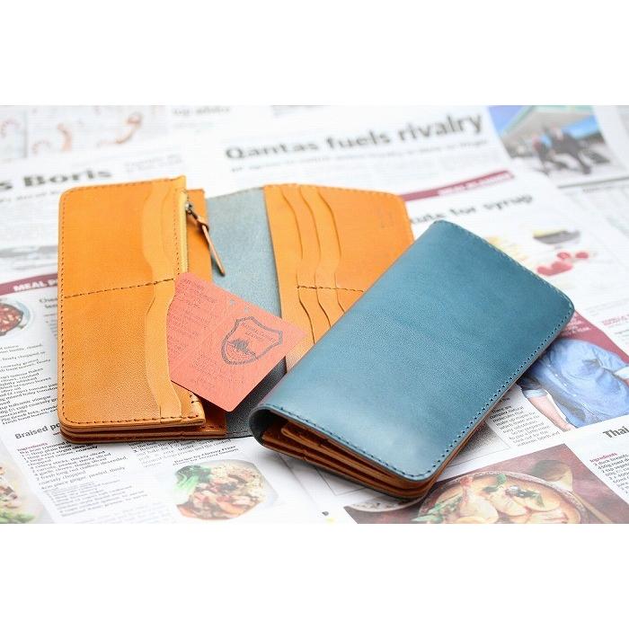 日本最大の 折財布 長財布 プレゼント クリスマス 名入れ無料 ブルー キャメル 折り財布 栃木レザー ハンドメイド 日本製 レザー 本革 長財布 メンズ 財布 栃木レザー 送料無料も サングラス他セール バッグ 本革 財布