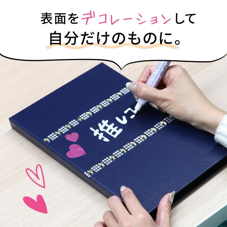 缶バッジコレクションブック B5サイズ 57mm/56mm対応 缶バッジ 収納