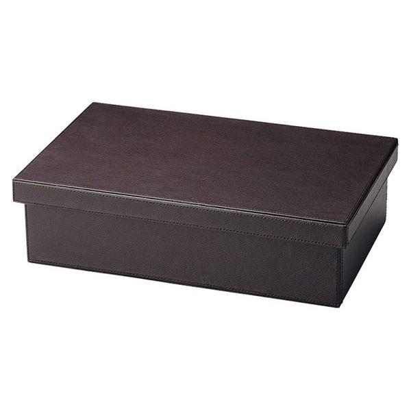アメニティボックス レザータッチマルチボックス 小 ふた付 CB-1002