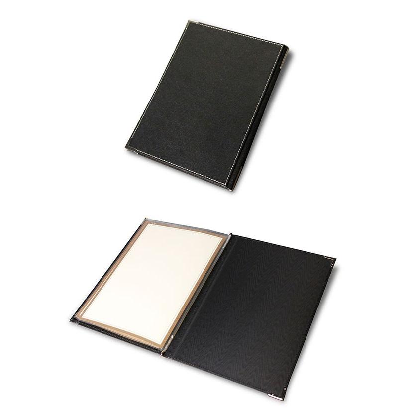 A4サイズ・4ページ レザーメニュー（ピン綴じ） MTLB-651 業務用