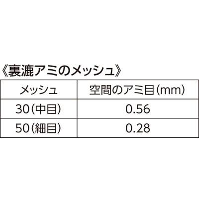 裏漉し器 / ワンタッチ裏漉 枠丈 １８−８ ２７ｃｍ｜menubook-tatsujin｜02