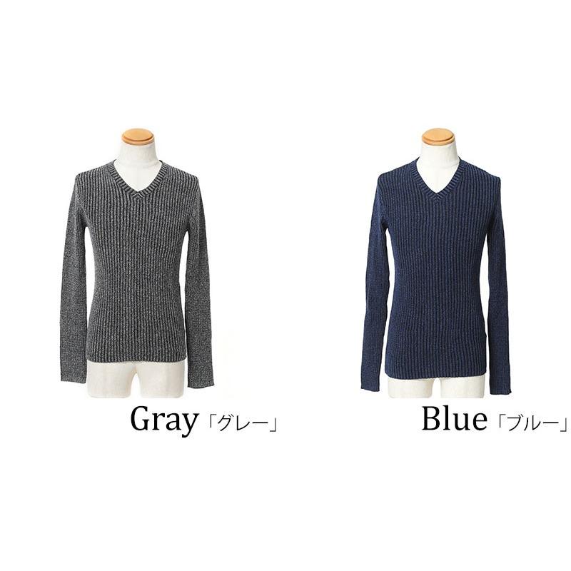 ニット メンズ ｖネック ストライプ編み込みｖネックニット おしゃれ 30代 40代 50代 メンズスタイル Menz Style 02 130n2751 Menz Style 通販 Yahoo ショッピング