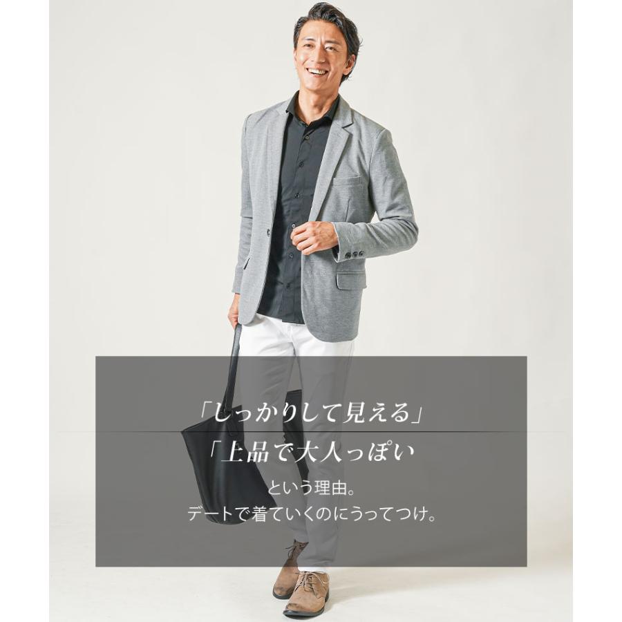 ホリゾンタルカラーシャツ メンズ ドレスシャツ ストレッチ ホリゾンタルカラーシャツ メンズ ドレスシャツ ストレッチ