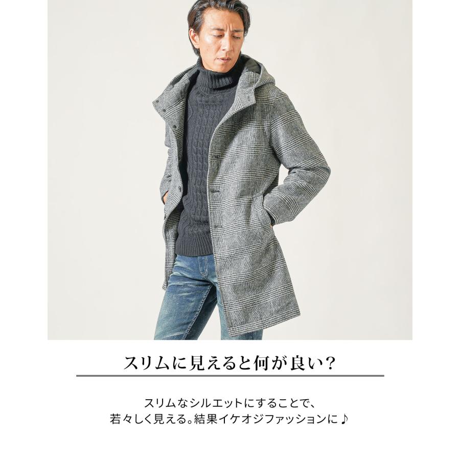 ハーフコート メンズ カジュアル ロングコート アウター ハーフコート メンズ カジュアル ロングコート アウター