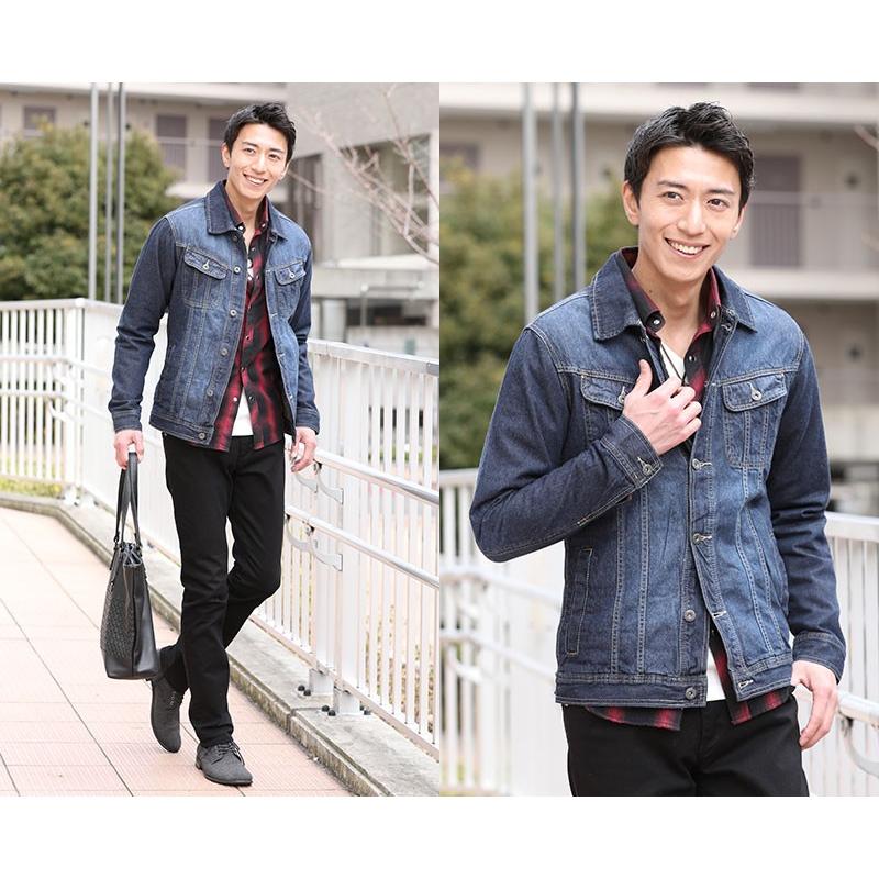 デニムジャケット デニム ジャケット Gジャン メンズ 色落ち加工 デニムジャケット デニム ジャケット Gジャン メンズ 色落ち加工