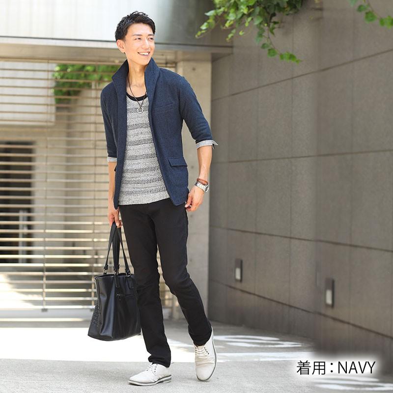 ジャケット メンズ テーラード 7分袖 七分袖 イタリアンカラー おしゃれ 代 30代 40代 50代 テーラードジャケット 07 Menz Style 通販 Yahoo ショッピング