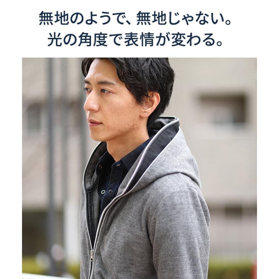 RUFFOLG フルジップパーカー SEQUENZシークエンズ WORK AGING ZIP P/K / 古着風 シンプル